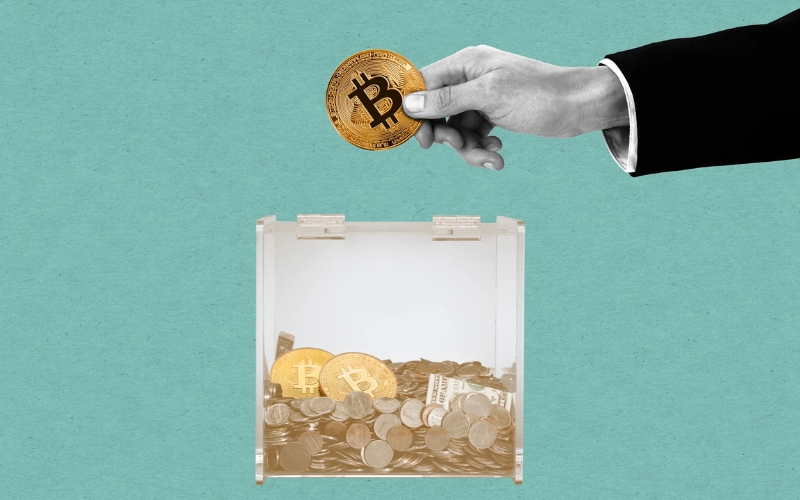 People use Bitcoin for charitable donations