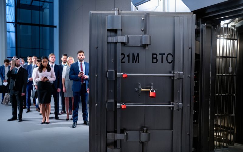 Bitcoin has a fixed supply of 21 million coins, making it inherently scarce