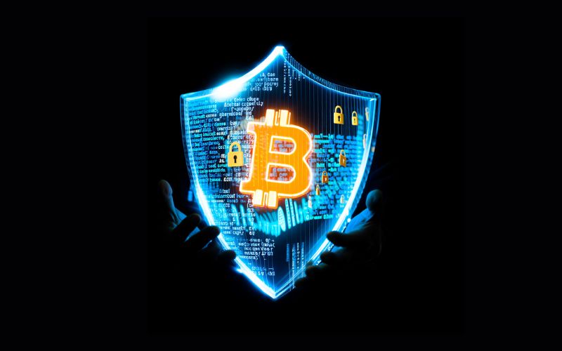 Bitcoin uses advanced cryptographic techniques to secure transactions and protect users