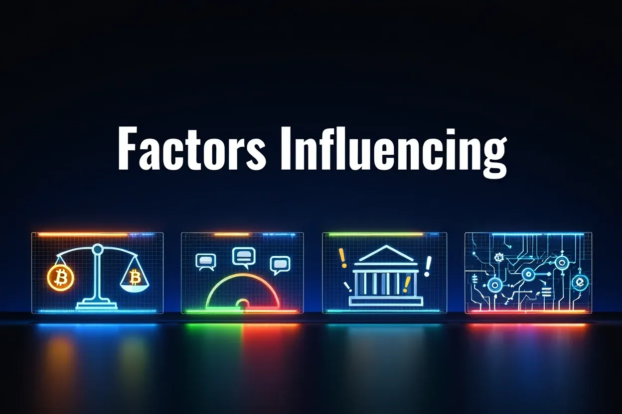 Factors influencing Bitcoin’s price