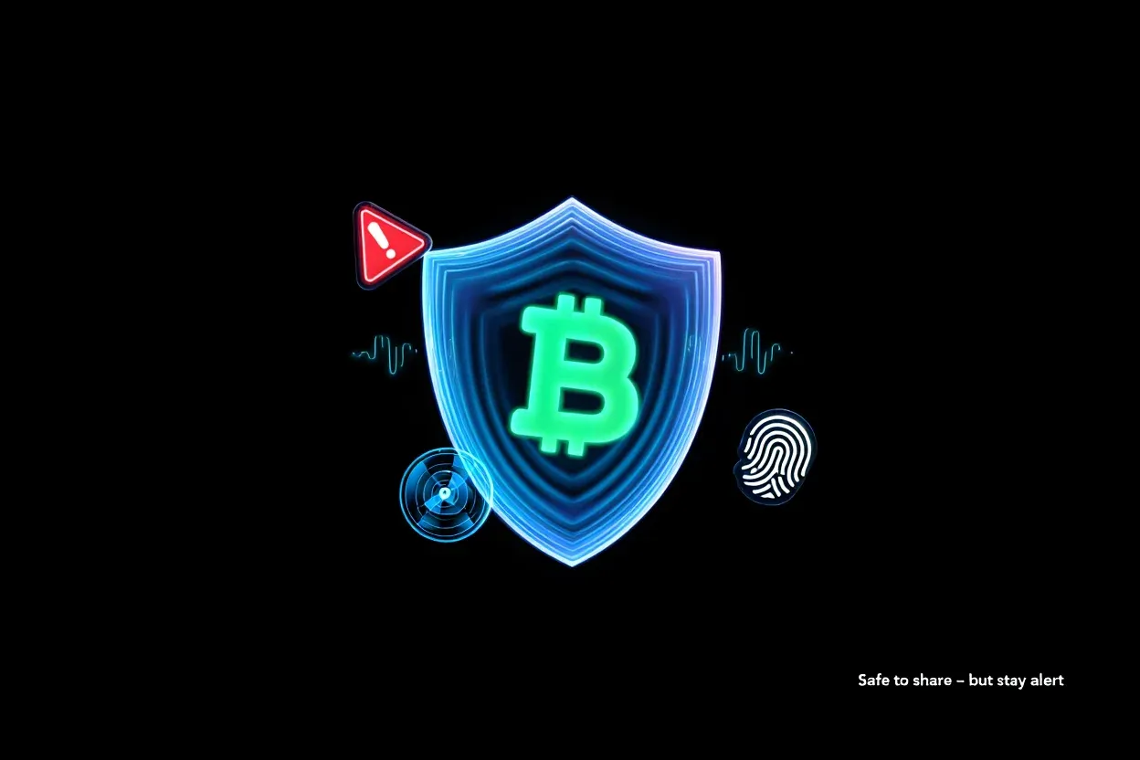 Is it safe to share your Bitcoin address?