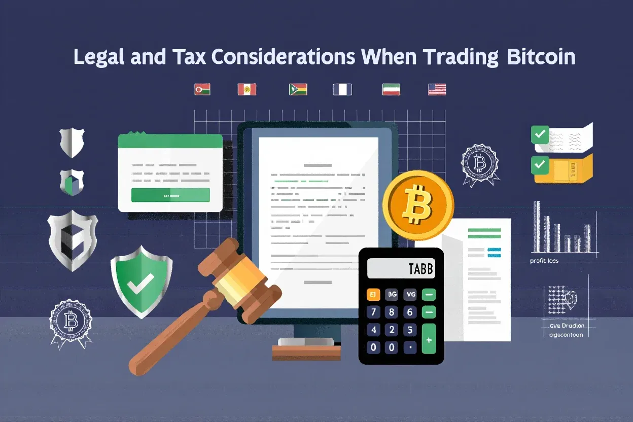Legal and tax considerations when trading Bitcoin