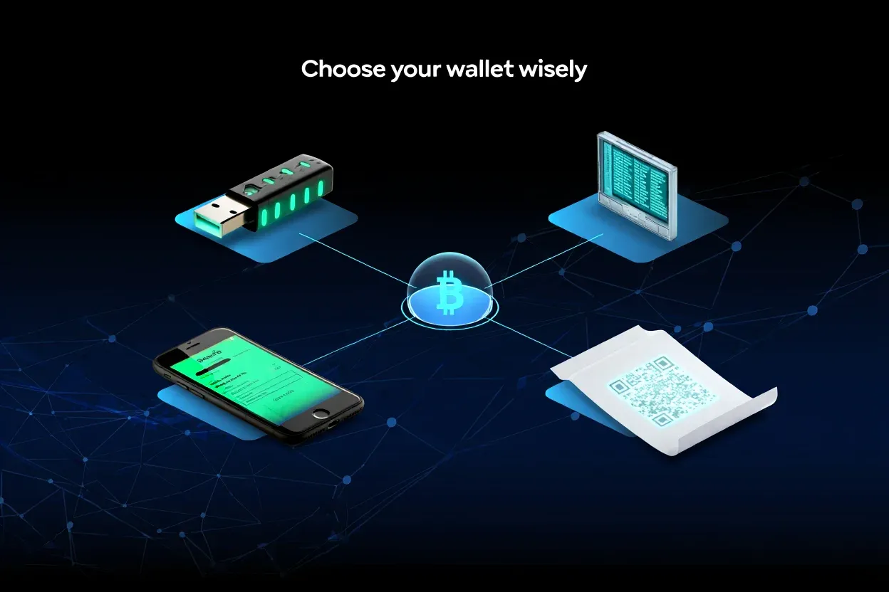 Types of Bitcoin wallets and how to set one up