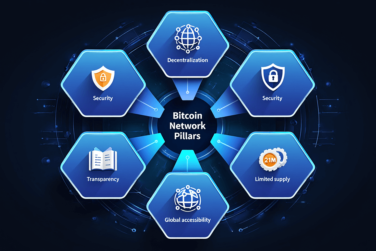 5 key features of the Bitcoin network