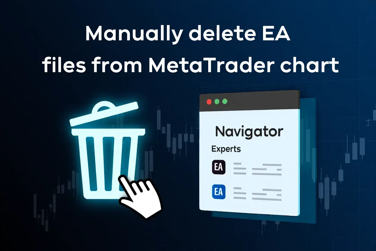 Manually delete EA files from MetaTrader chart