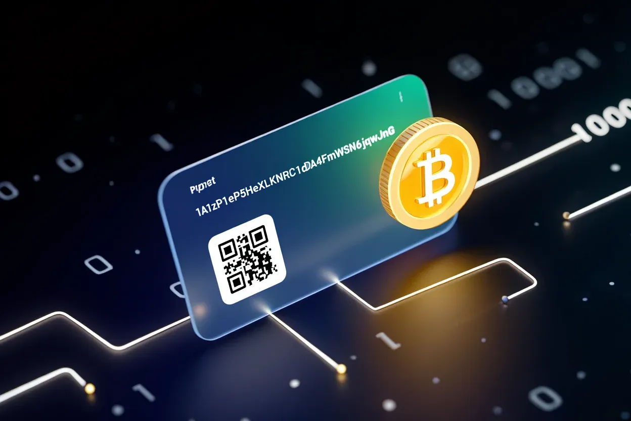 What does a Bitcoin address look like