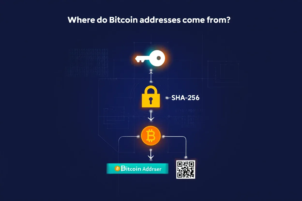Where do Bitcoin addresses come from?