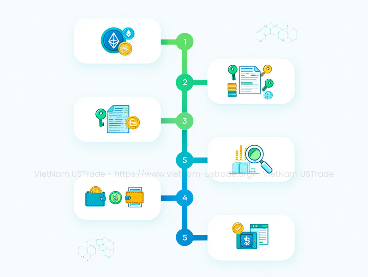 A structured process ensures large crypto transfers are accurate, secure, and transparent