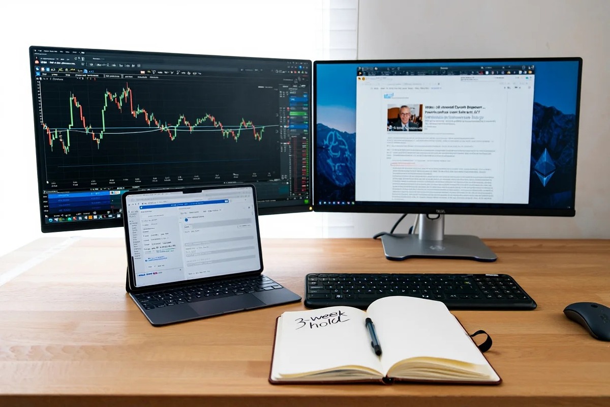 Crypto swing trading capturing trends over days with smart analysis