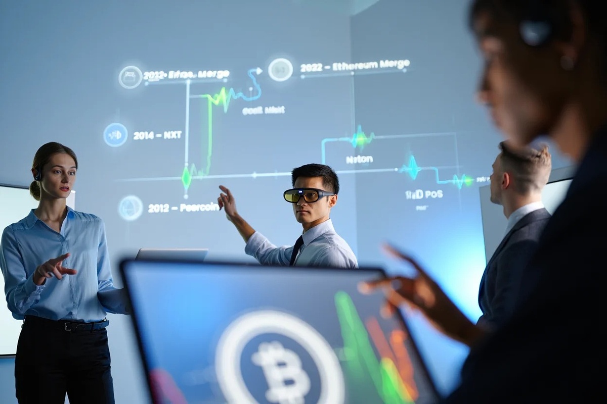 Follow the transformative journey of proof of stake through key blockchain events