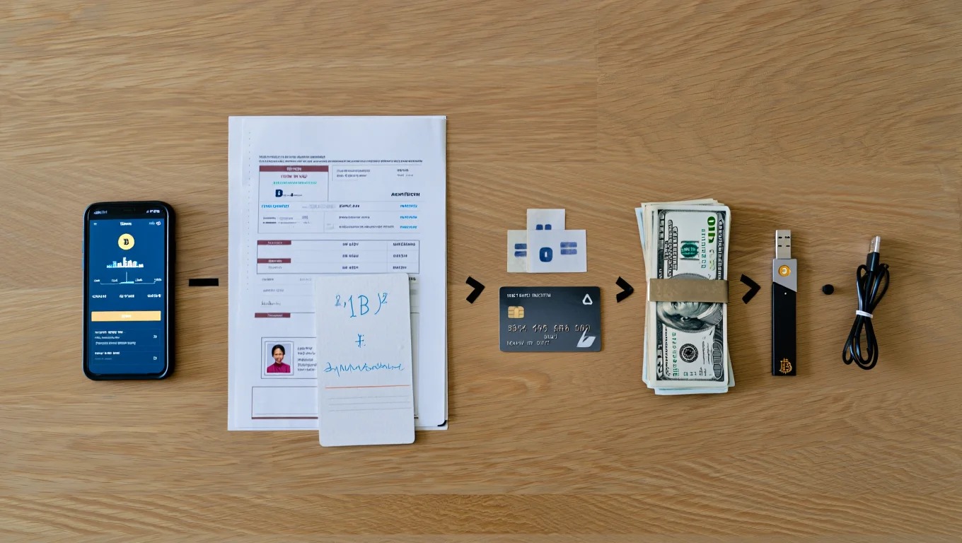 How do beginners buy Bitcoins step-by-step