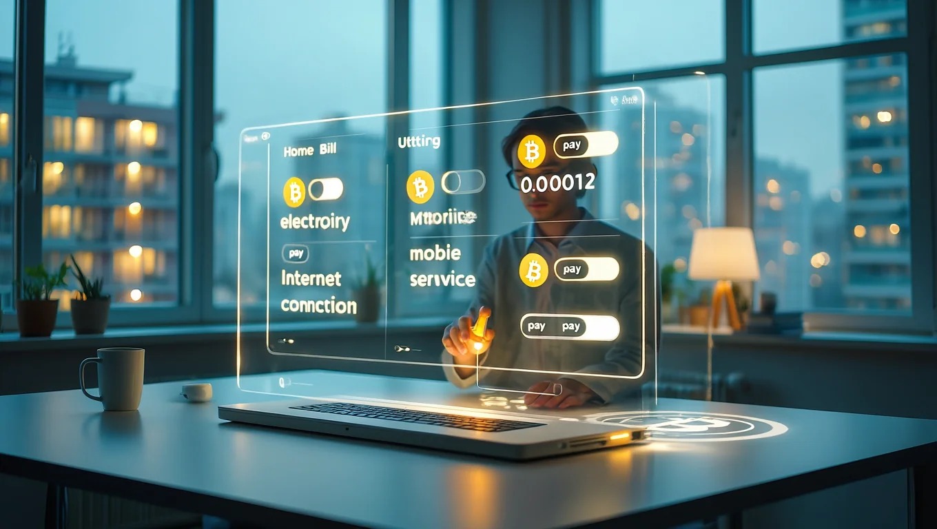 Paying bills with bitcoin turn crypto into real world utility