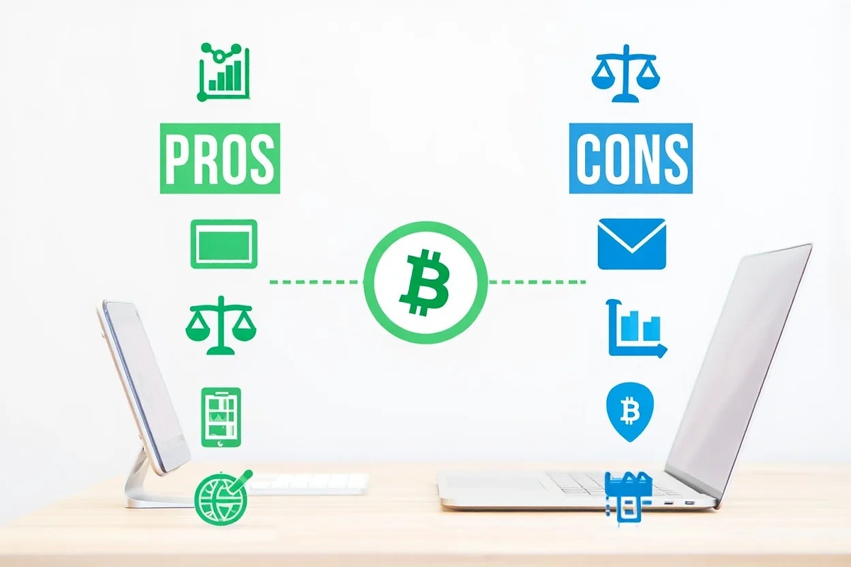 Pros and cons of futures and options icons presented in clean finance infographic