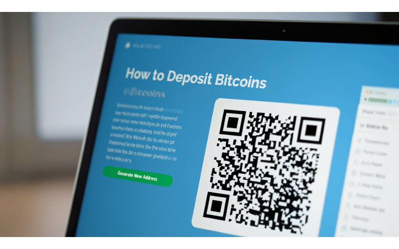 Send BTC to your wallet address and back up your recovery phrase