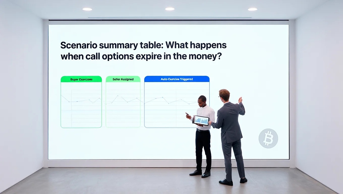 Summarize ITM call scenarios with a modern interactive table view for rapid understanding