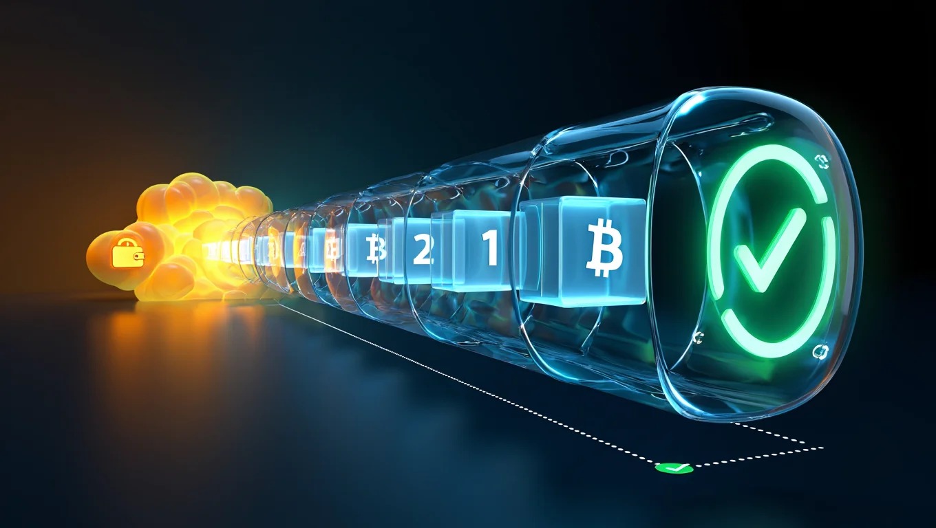 What happens after you send bitcoin