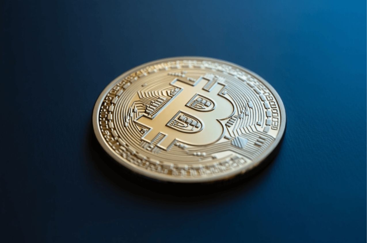 A Bitcoin in physical form