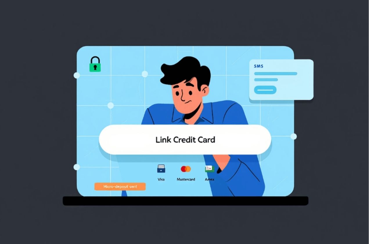 Add and verify your credit card
