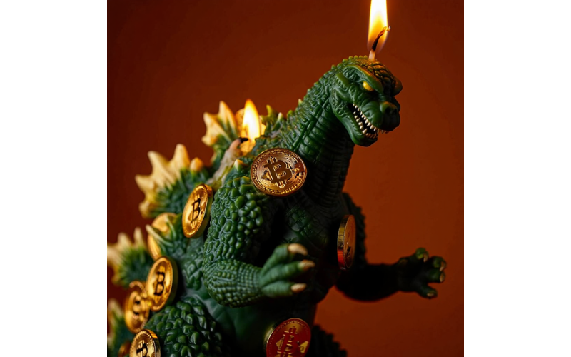 what is a godzilla candle in bitcoin