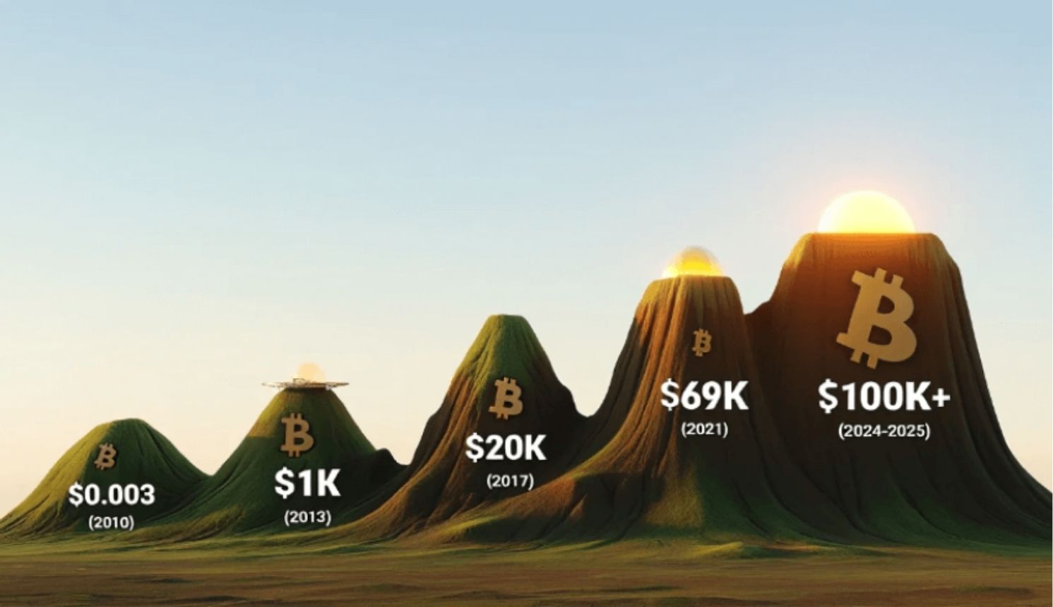 Bitcoin price milestone