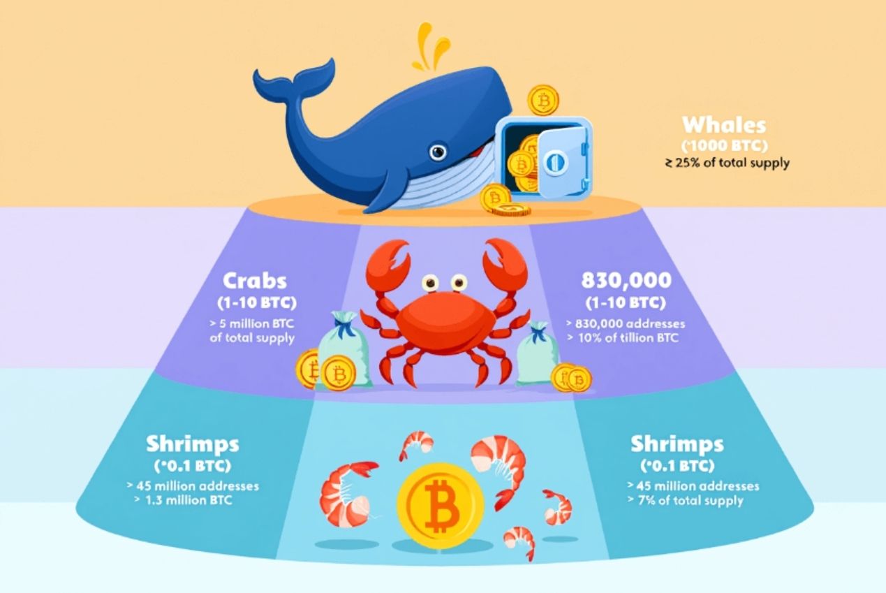 Bitcoin Wealth Pyramid Who Holds the Most BTC