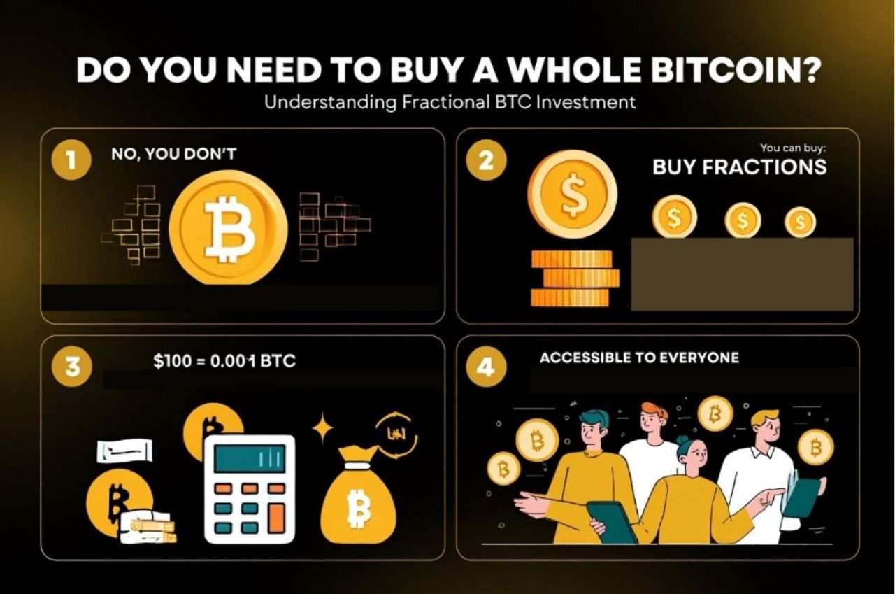 Do you have to buy a whole Bitcoin