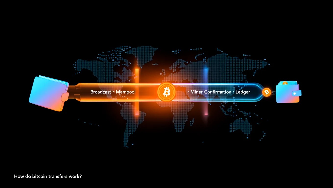 How do bitcoin transfers work
