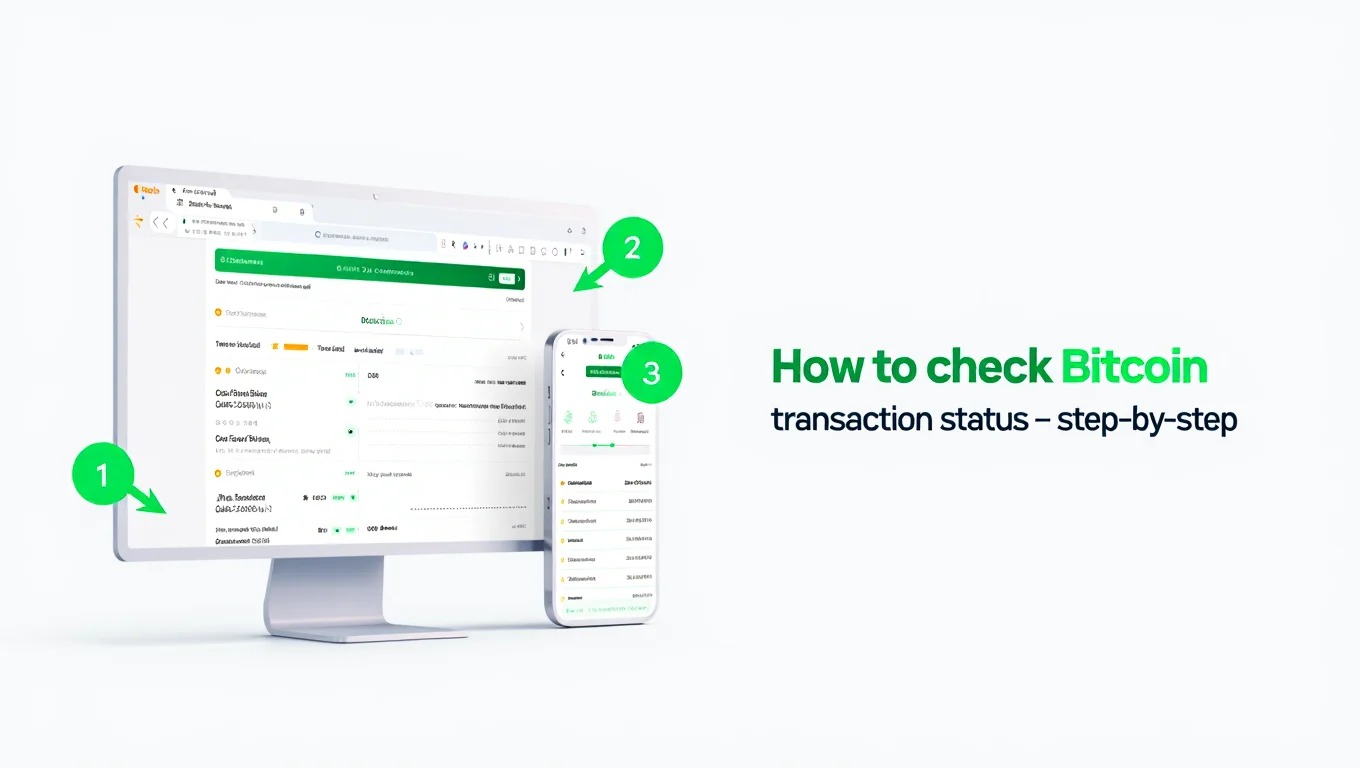 How to check Bitcoin transaction status – step-by-step