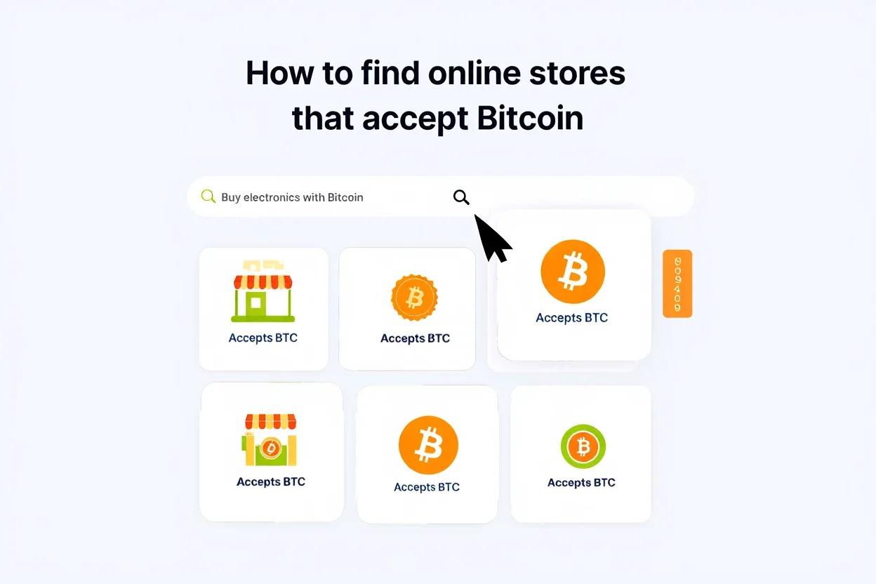 How to find online stores that accept Bitcoin