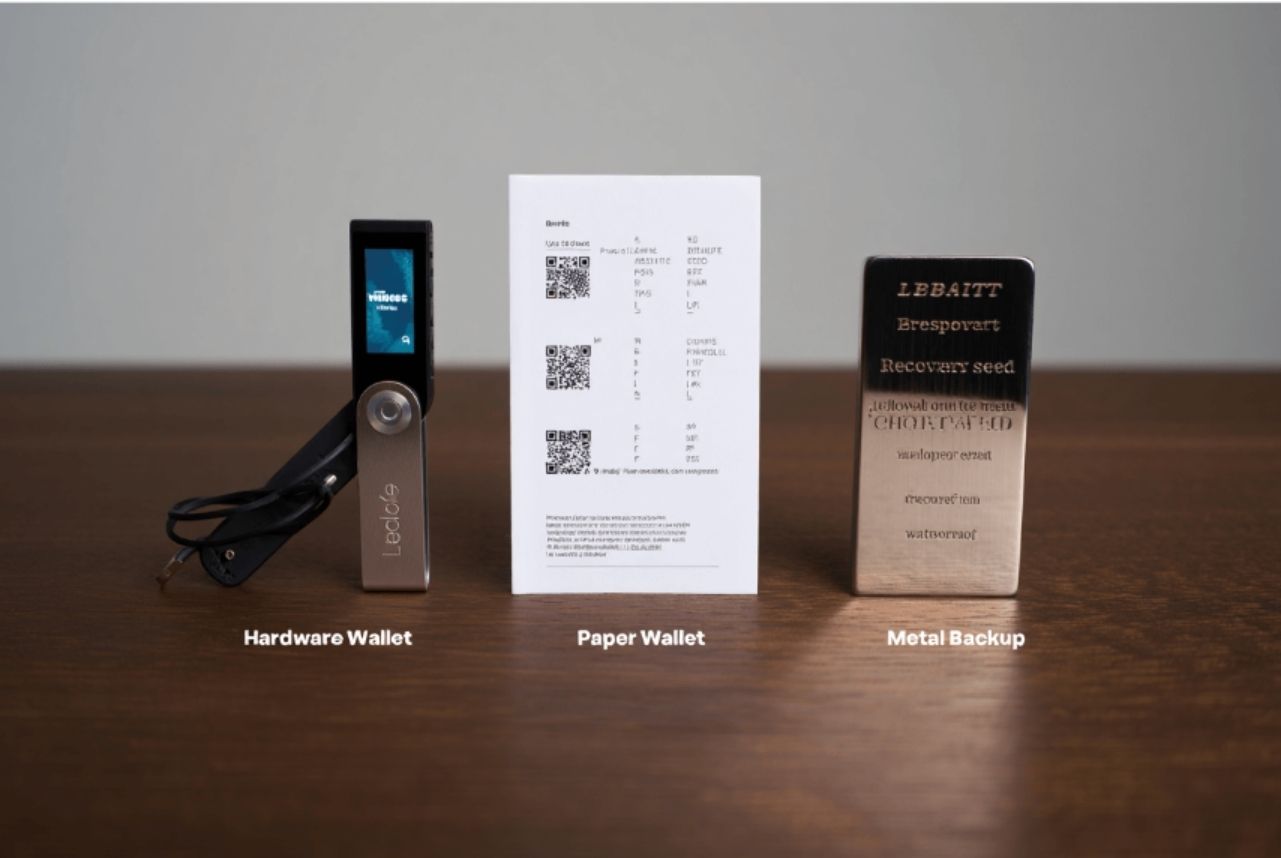 Storing Bitcoins physical ways