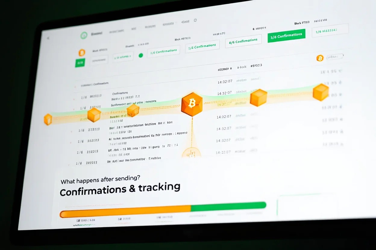 What happens after sending Confirmations & tracking