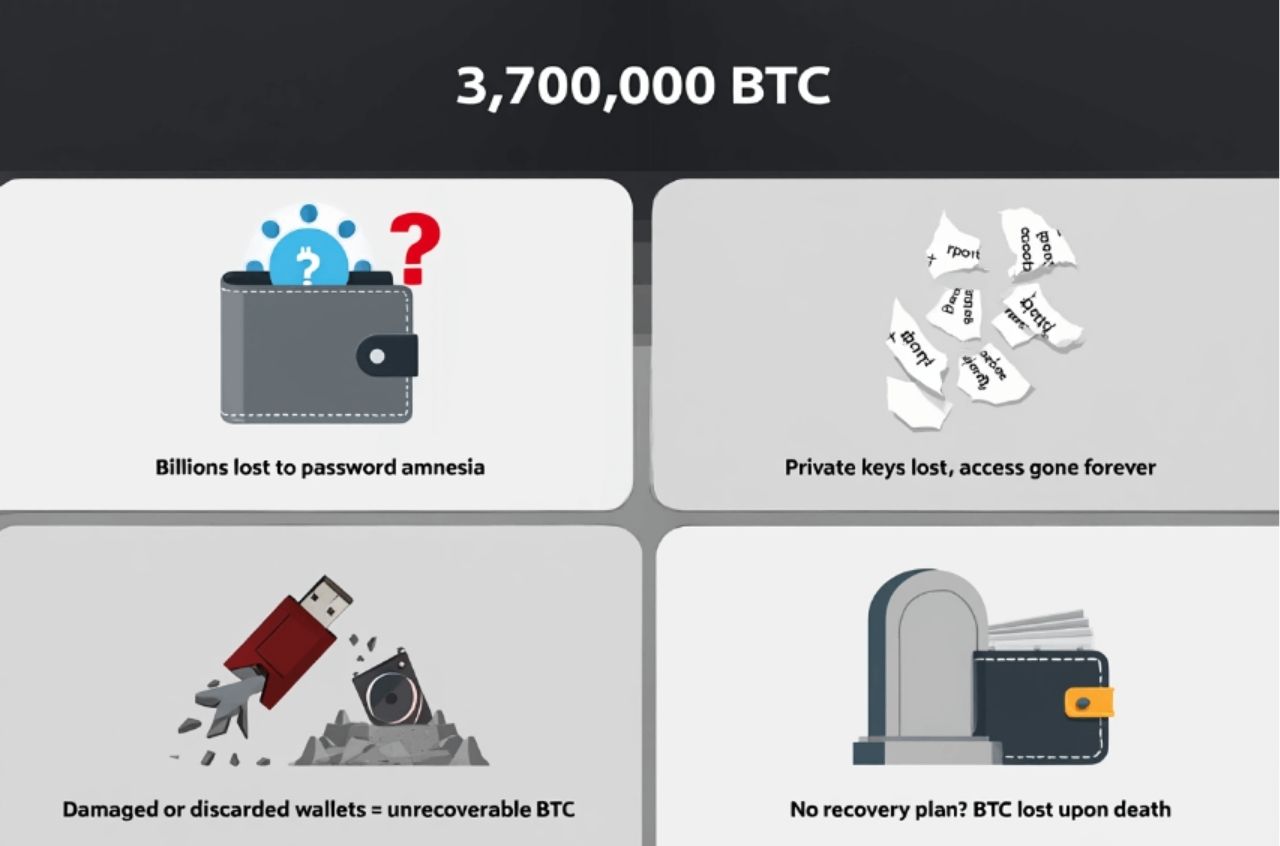 Why Lost Bitcoins Increase Scarcity