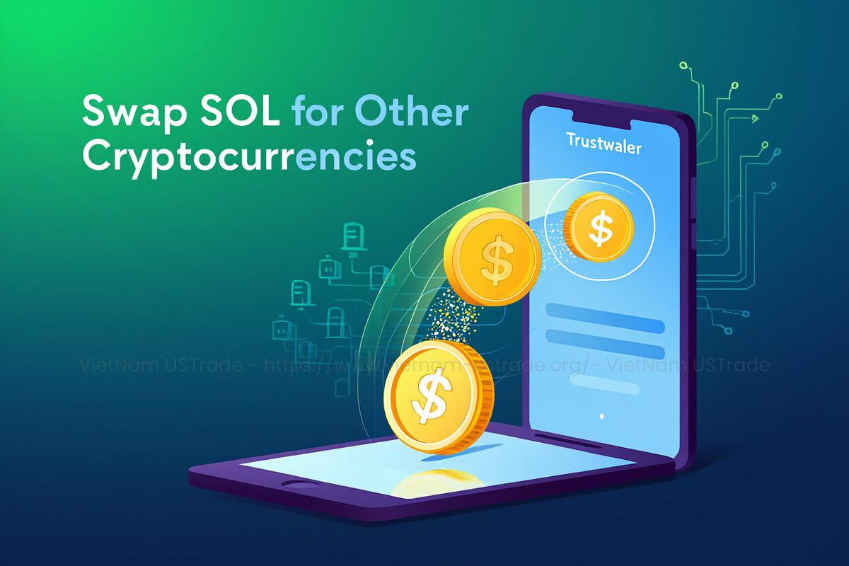 Convert SOL to USDT or ETH directly in Trustwaler without leaving the app